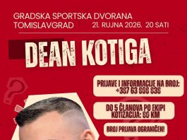 Dean Kotiga dolazi u Tomislavgrad! Kvizika organizira humanitarni kviz