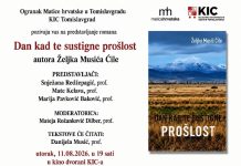 Predstavljanje knjige “Dan kada te sustigne prošlost” autora Željka Musića Ćile (najava)