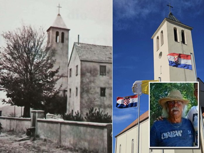 Vinica Crkva barjak Filip Grgić