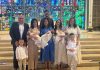Fra Nikola Jurišić u švicarskom Solothurnu krstio duvanjske trojke obitelji Gadža (foto)