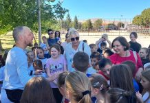 Toni Bošnjaković biciklom stigao u Tomislavgrad: Učenici pružili podršku humanitarnoj akciji