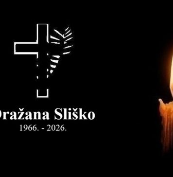 Posljednji ispraćaj Dražane Sliško bit će 17. listopada u Tomislavgradu