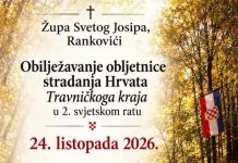 🕯️ U Rankovićima obilježavanje obljetnice stradanja Hrvata travničkoga kraja u Drugom svjetskom ratu