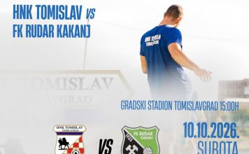 Prva liga F BiH: Tomislav igra s Rudarom iz Kaknja